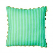 Bonnie and Neil | Cushion 60cm | Thin Stripe Jade